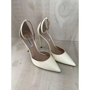 Steve Madden Alisha Pumps, Women's Size 8.5 M, Ivory, Great Condition
